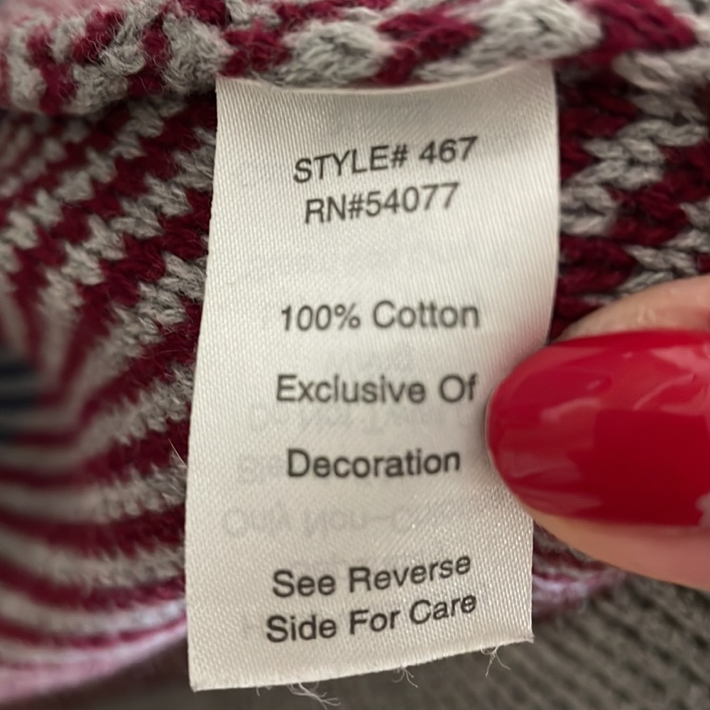 Cabi Color Block Blanket Sweater - image 4